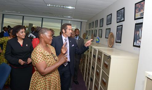 At SADC Library