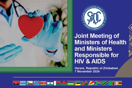  SADC to hold joint meeting of Ministers of Health and Ministers responsible for HIV & AIDS