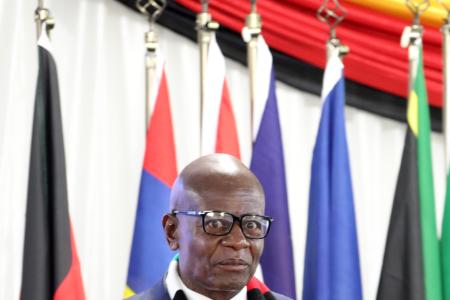 Honourable Daniel Garwe, Minister of Local Government and Public Works of the Republic of Zimbabwe 